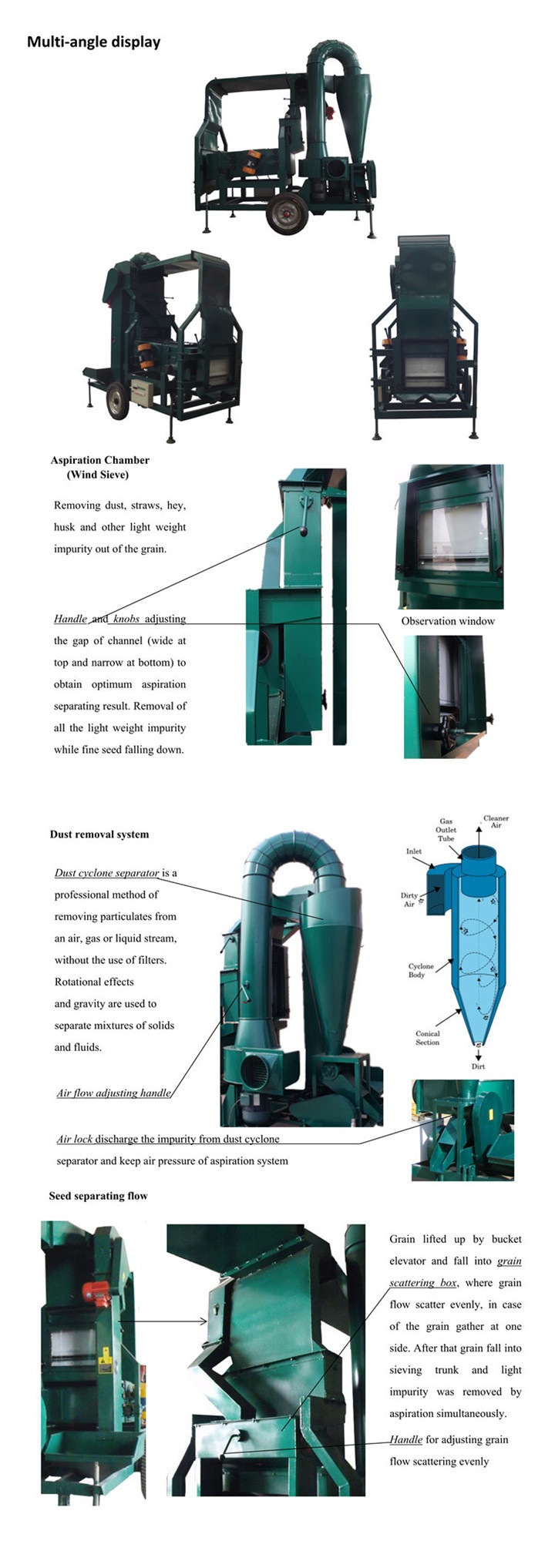 Mesin Pembersih Biji (2) Seed Cleaning Machine (2)